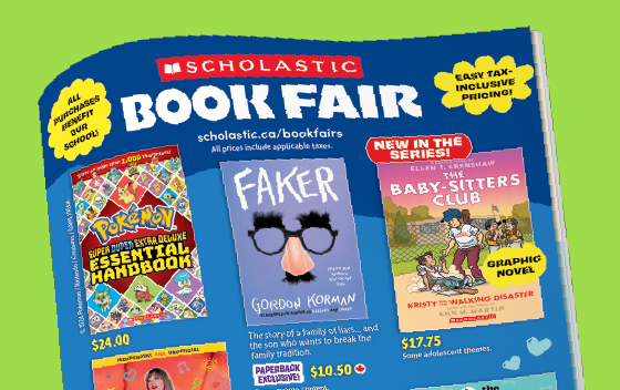 Book Resources - Middle School - Scholastic Canada Book Fairs