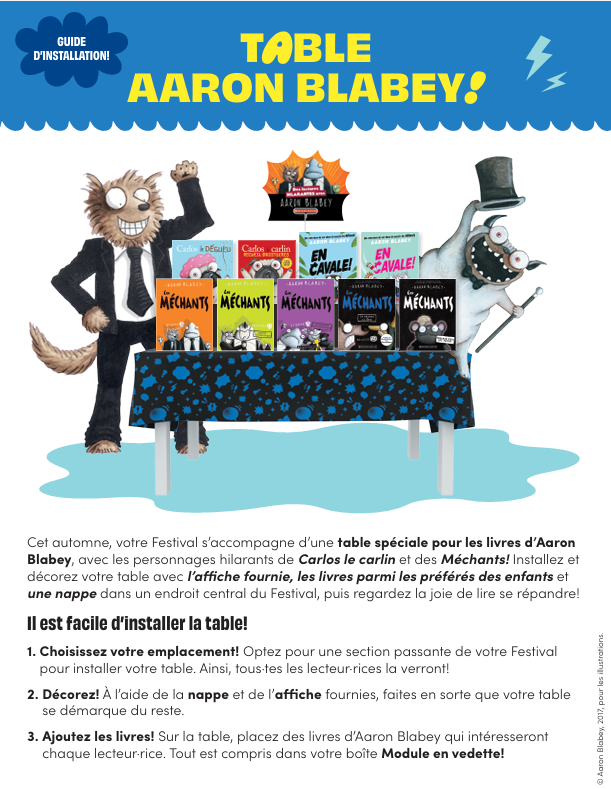 Table Aaron Blabey - Téléchargez