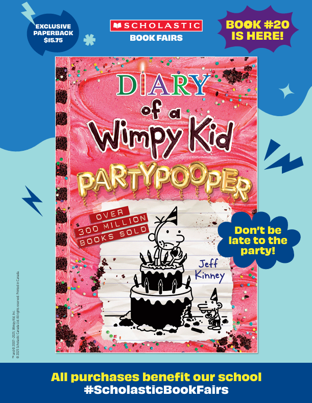 Diary of a Wimpy Kid #20: Partypooper Release Poster - Download