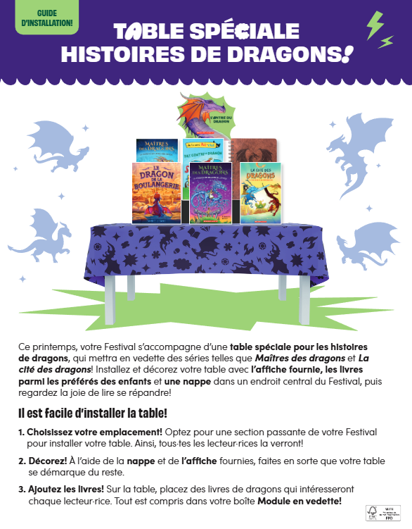 Table histoires de dragons - Téléchargez