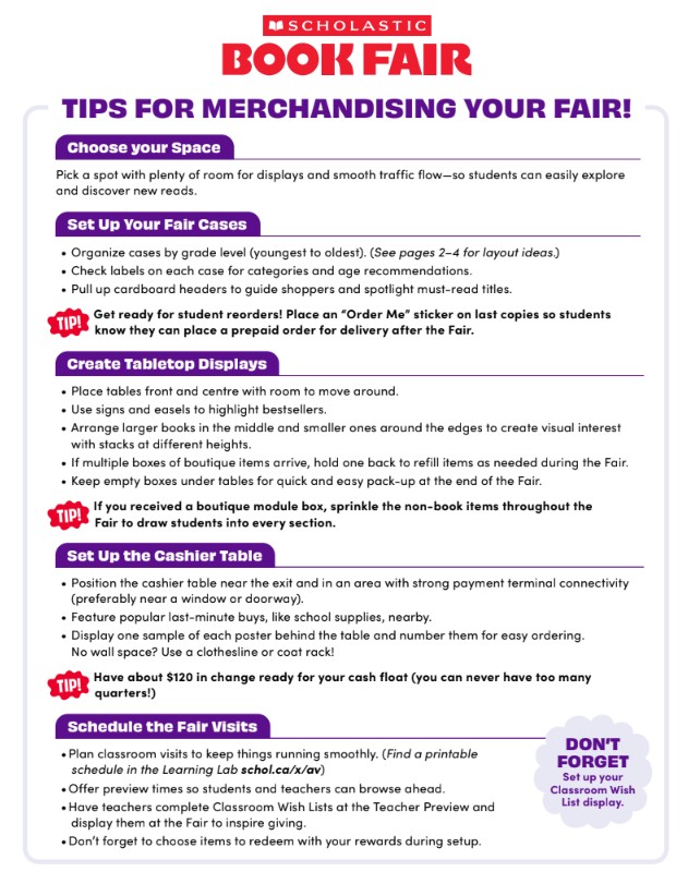 Merchandising Tips - Download