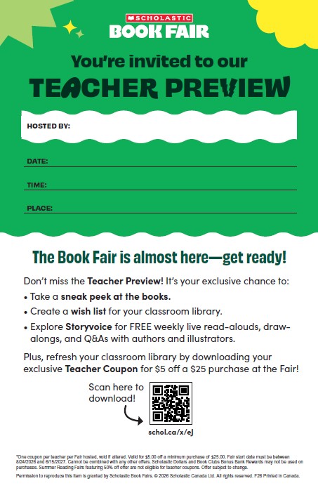 Teacher Preview Invite - Download