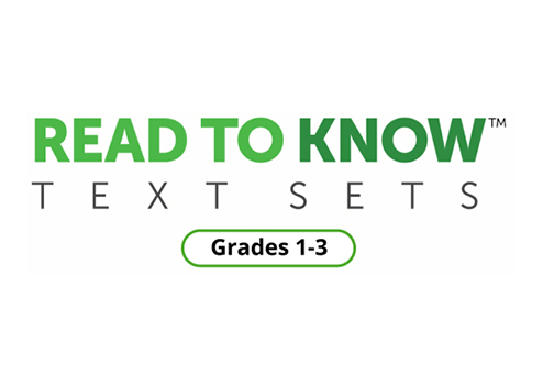 Read to know text sets. Grades 1 to 3.