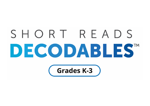 Short Reads Decodables. Grades K to 3.