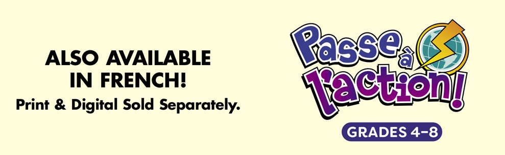 Also available in French! Print and digital sold separately.