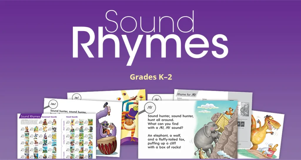 Sound Rhymes grades K to 2