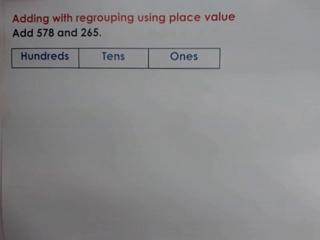 Adding With Regrouping Video Thumbnail