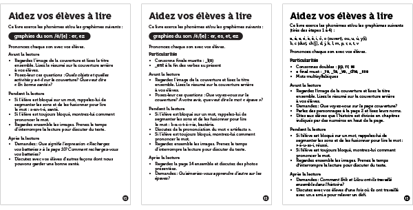 Soutien aux enseignant·es