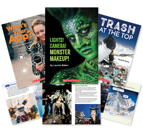 Read to Know Advanced Cover and page spreads