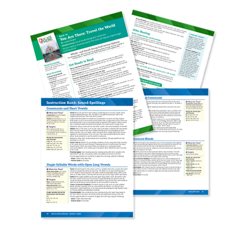 Read to Know Advanced page spreads