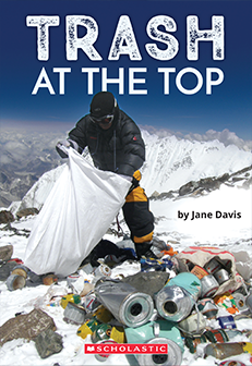 trash at the top cover