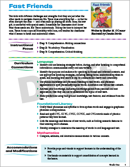 Fast Friends - View Lesson Plan