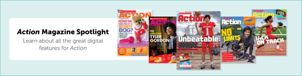 Action spotlight flyer